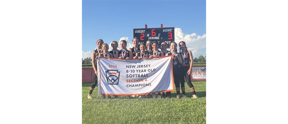 2024 Minors Softball Sectional Champs